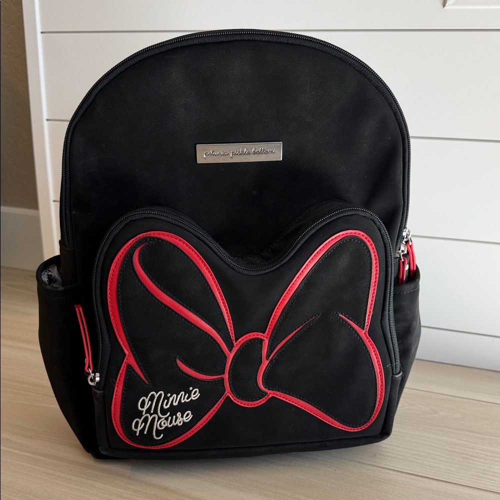 Petunia Pickle Bottom Black and Red Backpack
